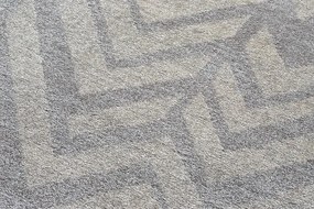 Kusový koberec SOFT ETNO hnedý