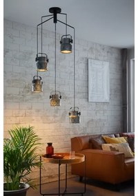 Eglo 39856 - Prisadený luster HILCOTT 5xE27/40W/230V