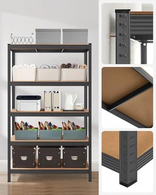 Policový regál 60 x 120 x 200 cm SONGMICS GLR060B01