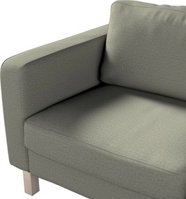 Poťah na sedačku Karlstad (nerozkladací, 2-miestny, krátky) farba produktu sivá látka zapletaná