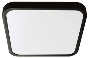 LED Kúpeľňové stropné svietidlo LED/48W/230V IP44 3000K 42x42 cm čierna