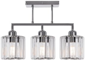Toolight - Stropné svietidlo GLAMOUR 3xE27 392228, chrómová, OSW-09685