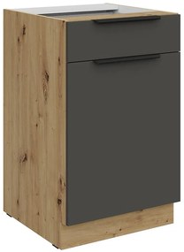 Kuchynská skrinka Aria-Gr/Ar Anti Fingerprint 50d 1f 1s Bb