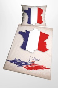 3d obliečky France 140x200 cm