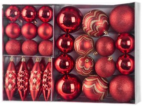 Gule MagicHome Vianoce, sada, 31 ks, červené, na vianočný stromček