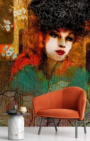 Gario Fototapeta Žena s bujným účesom Materiál: Vliesová, Rozmery: 150 x 210 cm