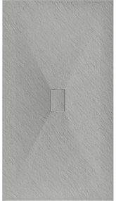 Mexen Hugo, SMC obdĺžniková sprchová vanička 160 x 100 cm, šedá, 42611016