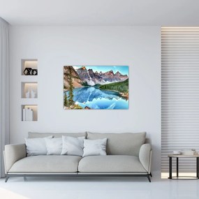 Obraz - Moraine lake (90x60 cm)