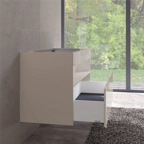 KEUCO Stageline závesná skrinka pod umývadlo, 1 zásuvka + 1 priehradka, 1200 x 490 x 625 mm, kašmír, 32882180000