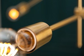 Závesná lampa variácia zlatá