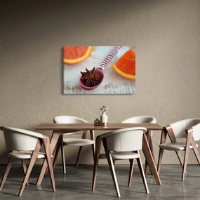 Obraz škorice na lyžici (90x60 cm)