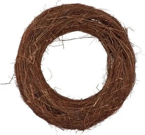 Šedý veniec z brestových vetiev Elm Branch - Ø 50*14 cm