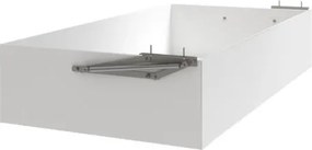 Úložný priestor pod posteľ Mega 90x200 cm, biela%