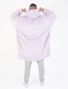 Baránková mikina mikroplyš – Laura lila veľkosť L