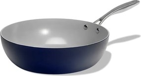 Elmich Nepriľnavá keramická Wok panvica Vital Ø 28 cm - tmavomodrá