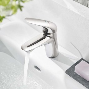 GROHE Wave páková umývadlová batéria ES s odtokovou súpravou Push-Open, výška výtoku 82 mm, chróm, 23748001