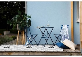 Tmavomodrá súprava záhradného nábytku Bonami Essentials Retro