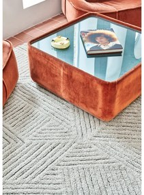 Krémový prateľný ručne tkaný vlnený koberec 170x240 cm Almond Valley – Lorena Canals