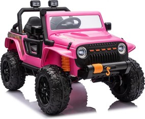 Ramiz Auto Jeep Monster ružové