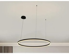 LED Stmievateľný luster na lanku LED/55W/230V 3000-6500K + diaľkové ovládanie