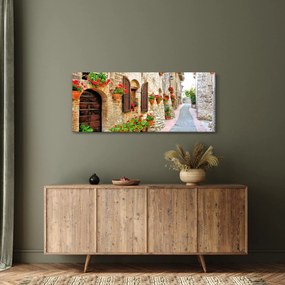 Obraz - Malebná Talianska ulička (120x50 cm)