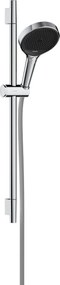 Hansgrohe Rainfinity, sprchová sada 130 3jet s tyčou S Puro 65 cm, chrómová, HAN-28745000