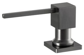 Gamma Quatro, dávkovač saponátu pre kuchynský drez 300ml, grafitová, GMA-DOK-GM