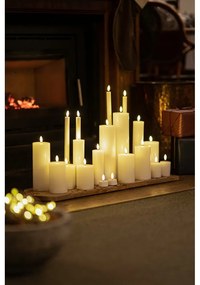 LED sviečka (výška 15 cm) Sille Rechargeable – Sirius