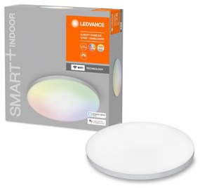 LEDVANCE Chytré stropné LED osvetlenie SMART WIFI FRAMELESS, 20W, teplá biela-studená biela, RGB, 30cm, okrúh