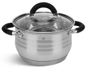 Sada hrncov - strieborná - 12 ks