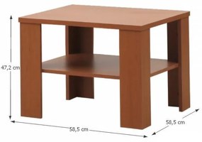 Konferenčný stolík Ikusi 21 (dub sonoma). Vlastná spoľahlivá doprava až k Vám domov. 1006168