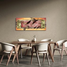 Abstraktný obraz (120x50 cm)