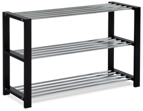 Botník trojúrovňový Autronic 83168-12 BK, 80cm