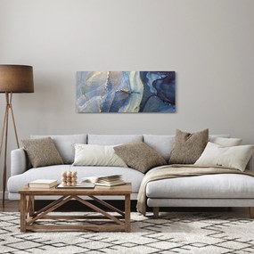 Obraz - Abstrakcia alkoholovým atramentom (120x50 cm)