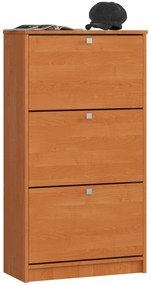 Skriňa na topánky Marienne 60 cm - 3 dvierka jelša