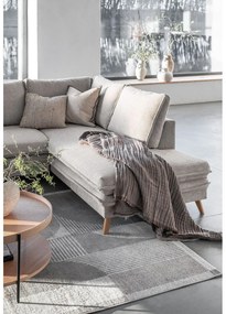 Béžová rozkladacia rohová pohovka (pravý roh) Charming Charlie – Miuform