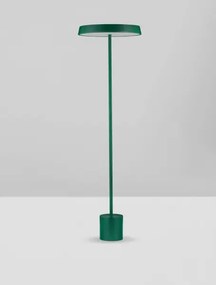 LED zeleno-čierna stojaca lampa Vetro