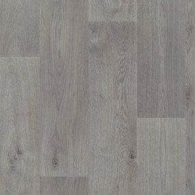 Gerflor, PVC podlaha - lino AladinTex Ultra 1751 Pure Oak grey, na mieru, šíře 4m, šedá, filc, chodba / predsieň