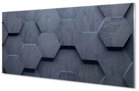 Obraz na skle Kameň betónové záplaty 140x70 cm