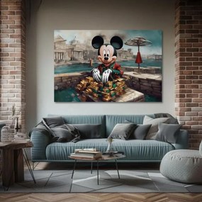 Obraz na plátne - Bohatý Mickey Mouse | different dimensions