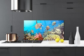 Nástenný panel  Koralový útes krajina 120x60 cm