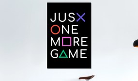 Artgeist Obraz - Just One More Game (1 Part) Vertical Veľkosť: 20x30, Verzia: Na talianskom plátne