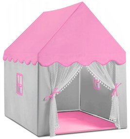 Aga4Kids Detský hrací stan Domček Ružový