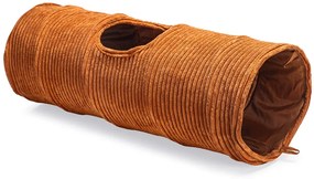 Dizajnový tunel pre mačky Lord terakota menčester 75cm