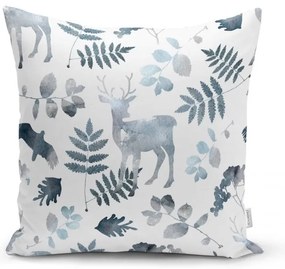 Súprava 4 vianočných obliečok na vankúš a behúň na stôl Minimalist Cushion Covers Christmas Forest