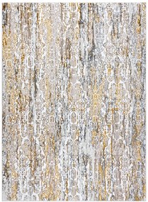 Dywany Łuszczów Kusový koberec Gloss 8487 63 Ornament gold/beige - 140x190 cm