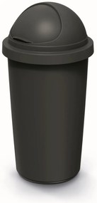 Odpadkový koš COMPACTO ROLL 30 L černý
