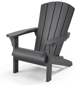 Keter Adirondack stolička Troy grafit 428406