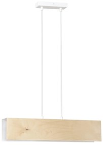CARLO 2 | dizajnová závesná lampa Farba: Biela