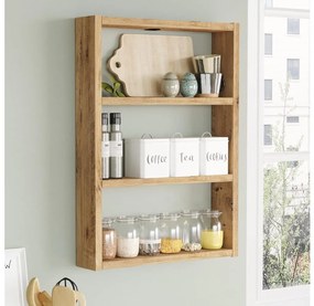 Nástenná polica 60x43,2 cm borovica atlantic